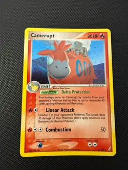 Pokemon TCG Camerupt 3/100 Holographic Rare EX Crystal Guardians - Image 1