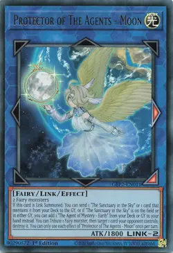 Yu-Gi-Oh Protector of The Agents - Moon GFP2-EN011 Ultra Rare NM - Image 2