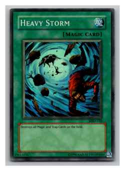 YUGIOH - HEAVY STORM *SUPER RARE* MRD-142 HP - Image 1
