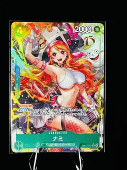 Nami (Alt Art) OP14-031 SR The Azure Sea's Seven ONE PIECE Card Game Japanese NM - Image 1