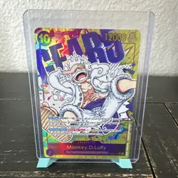 Monkey.D.Luffy (119) (Alternate Art) OP05-119 Foil Awakening of the New Era NM - Image 1