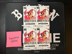 Round 1 One Piece Card Game Promo Pack - English SEALED IN HAND x4 AVAILABLE - Image 1