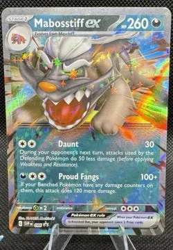 Mabosstiff ex 086 Sv: Scarlet & Violet Promo Cards Holo - Image 1