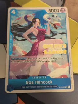 One Piece Card Game English Version Boa Hancock Judge Stamp - Image 1