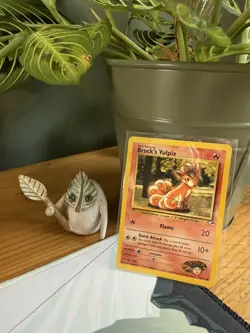 Pokemon TCG Brock's Vulpix 73/132 - English Gym Heroes Non Holo Card NM 🔥 - Image 1