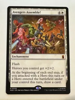 MTG Marvel Super Heroes Avengers Assemble! Regular NM - Image 1