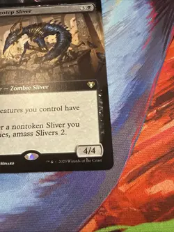 Lazotep Sliver (Extended Art) Commander Masters Regular - Image 5