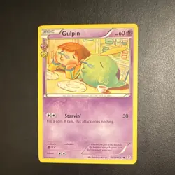 Pokemon TCG Gulpin RC12/RC32 Generations Radiant Collection Holo English 60HP - Image 1