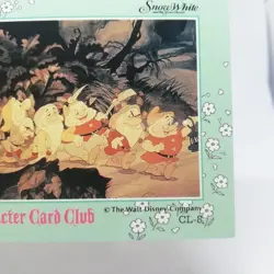 CL-8 Snow White and the Seven Dwarfs Disney Character Card Club AMADA JAPAN - Image 5