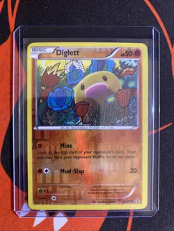 POKEMON DIGLETT 38/83 REVERSE HOLO GENERATIONS LP TOMOKAZU KOMIYA - Image 3