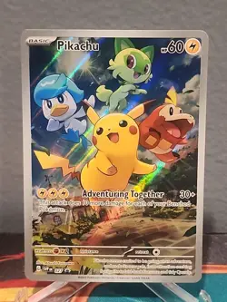 Pikachu SVP 027 Black Star Promo Pokemon Card - Image 1