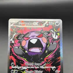 Morpeko ex 117/084 SIR Pitch Black Special Illustration Rare Pokemon Card NM - Image 3