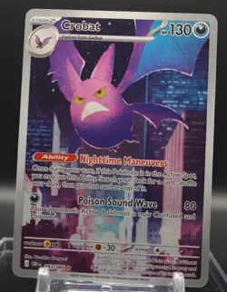 Pokemon - Crobat 093/086 - Chaos Rising Illustration Rare - Image 1