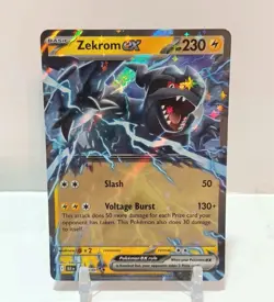 Pokemon Zekrom Ex 34/86 NM Black Bolt - Image 1