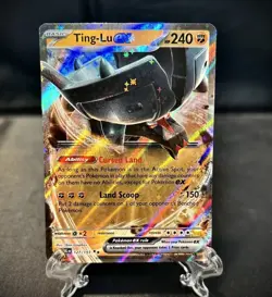 Pokemon TCG Ting-Lu ex Scarlet & Violet - Paldea Evolved 127/193 Double Rare NM - Image 1