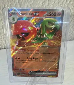 Scovillain ex 037/191 Double Rare Pokemon Surging Sparks SV8 NM - Image 1