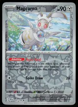 Magearna 107/159 Rare Journey Together Pokemon Reverse Holo Near Mint - Image 1