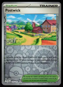 Postwick 154/159 Uncommon Journey Together Pokemon Reverse Holo Near Mint - Image 1