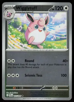 Wigglytuff 077/094 Uncommon Phantasmal Flames Pokemon Reverse Holo Near Mint - Image 1