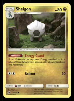 Shelgon 43/70 Dragon Majesty NM/M Pokemon - Image 1