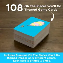 AQUARIUS Oh, The Places You'll Go! Memory Master Card Game - Fun Family... - Image 4