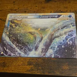 Nintendo Pokemon TCG HGSS Lugia LEGEND 113/123 Rare Legend 650HP Holo 2010 - Image 1