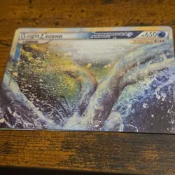 Nintendo Pokemon TCG HGSS Lugia LEGEND 113/123 Rare Legend 650HP Holo 2010 - Image 2