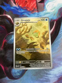 Omanyte 180/165 | Scarlet & Violet 151 Illustration Rare | English Pokemon NM - Image 1