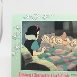 CL-6 Snow White and the Seven Dwarfs Disney Character Card Club AMADA JAPAN - Image 2