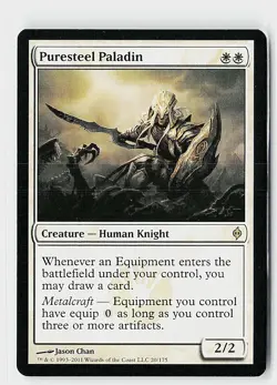 Puresteel Paladin R New Phyrexia 20 NM - Image 1