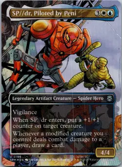 SP//dr, Piloted by Peni (Borderless) Marvel's Spider-Man Magic: The Gathering NM - Image 1
