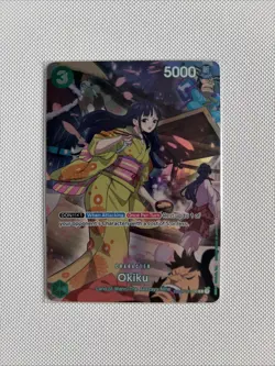 OP01-035 Okiku SP Alt Art 500 Years into the Future One Piece TCG English Card - Image 1