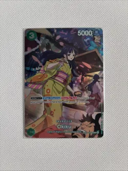 OP01-035 Okiku SP Alt Art 500 Years into the Future One Piece TCG English Card - Image 4