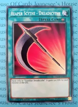Reaper Scythe - Dreadscythe DLCS-EN014 Common Yu-Gi-Oh Card 1st Edition New - Image 1