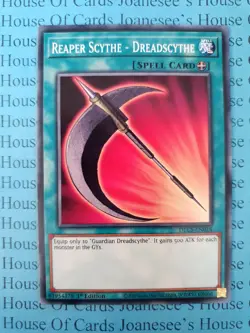 Reaper Scythe - Dreadscythe DLCS-EN014 Common Yu-Gi-Oh Card 1st Edition New - Image 3