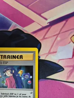Sabrina's ESP Gym Heroes 117/132 Pokemon Card Pokemon TCG - Image 3
