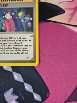 Sabrina's ESP Gym Heroes 117/132 Pokemon Card Pokemon TCG - Image 4