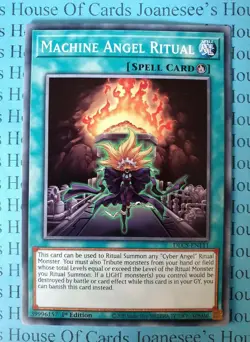Machine Angel Ritual DLCS-EN111 Common Yu-Gi-Oh Card 1st Edition New - Image 1