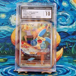 Minun CGC 10 Raging Surf sv3a 066/062 Japanese Pokemon Card - Image 1