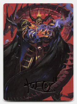 Golbez, Crystal Collector Art Card 45 Art Series: FINAL FANTASY MTG NM - Image 1