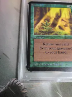 PSA 9 ALPHA Regrowth MTG Magic the Gathering MINT - Image 5