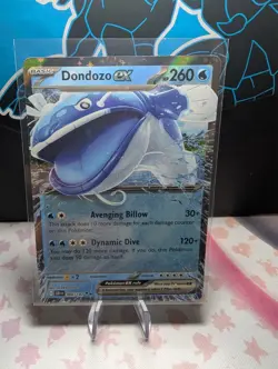 Pokemon TCG - Dondozo EX - Destined Rivals Holo Card - 066/182 NM - Image 1