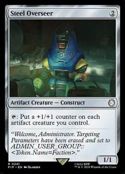 Steel Overseer NM - Fallout - MTG - Image 1