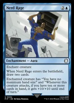 Nerd Rage NM - Fallout - MTG - Image 1