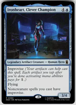 Ironheart Clever Champion 60 Marvel Super Heroes Magic the Gathering - Image 1