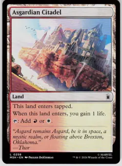 Asgardian Citadel 258 Marvel Super Heroes Magic the Gathering - Image 1