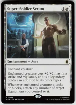 Super Soldier Serum 38 Marvel Super Heroes Magic the Gathering - Image 1