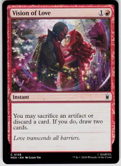 Vision of Love 158 Marvel Super Heroes Magic the Gathering - Image 1