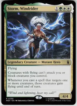 Storm Windrider 230 Marvel Super Heroes Magic the Gathering - Image 1