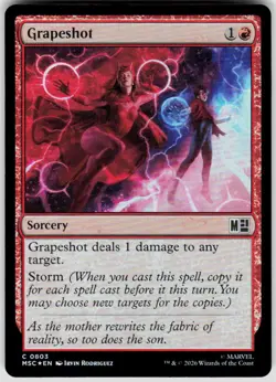 Grapeshot Foil 803 Commander: Marvel Super Heroes Magic the Gathering - Image 1